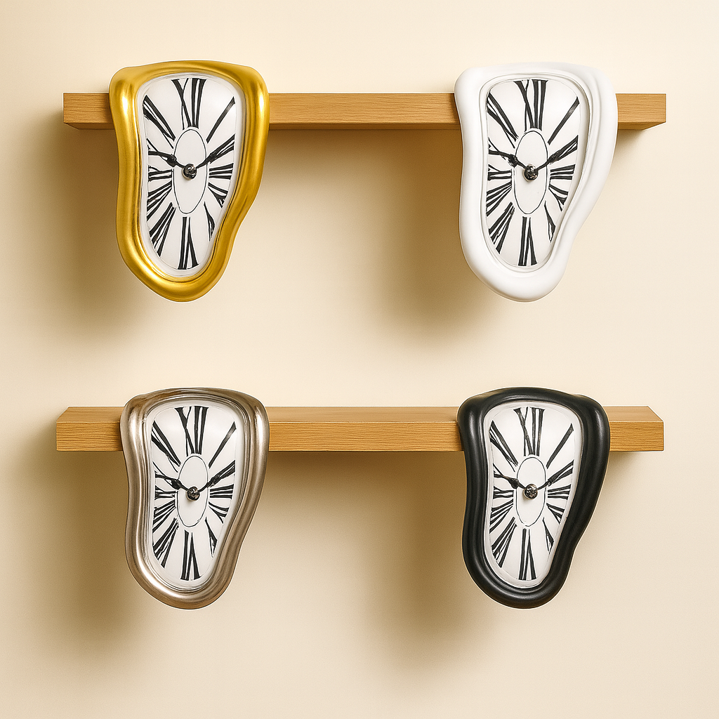 Surreal Melting Clock