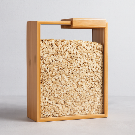 Bamboo Food Dispenser