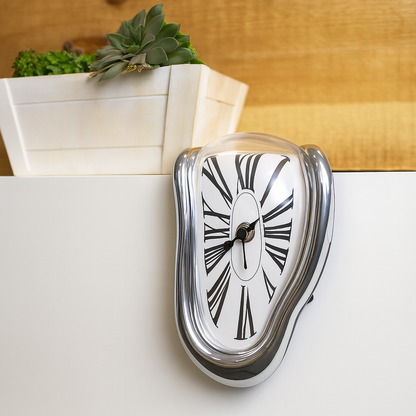 Surreal Melting Clock