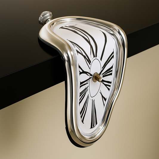 Surreal Melting Clock