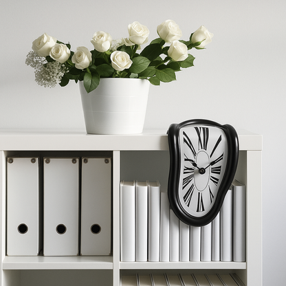 Surreal Melting Clock