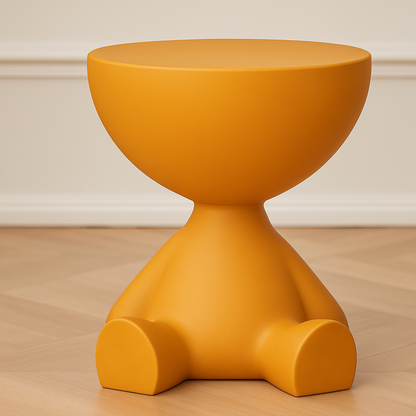 Cartoon Side Table With Storage