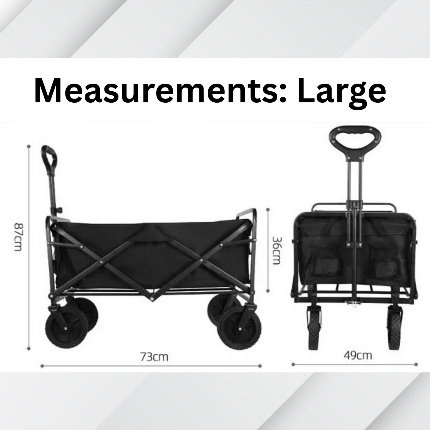 Collapsible Heavy Duty Utility Cart