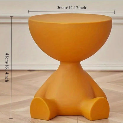 Cartoon Side Table With Storage