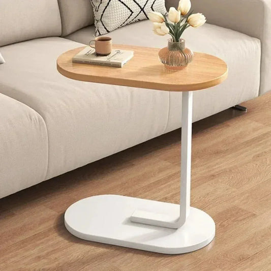 Modern C-Shaped Side Table