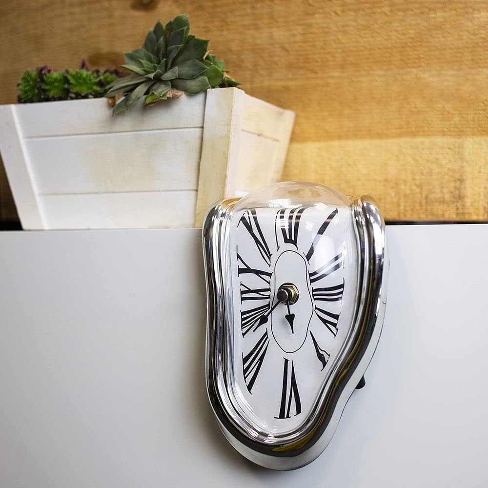 Surreal Melting Clock