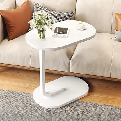 Modern C-Shaped Side Table